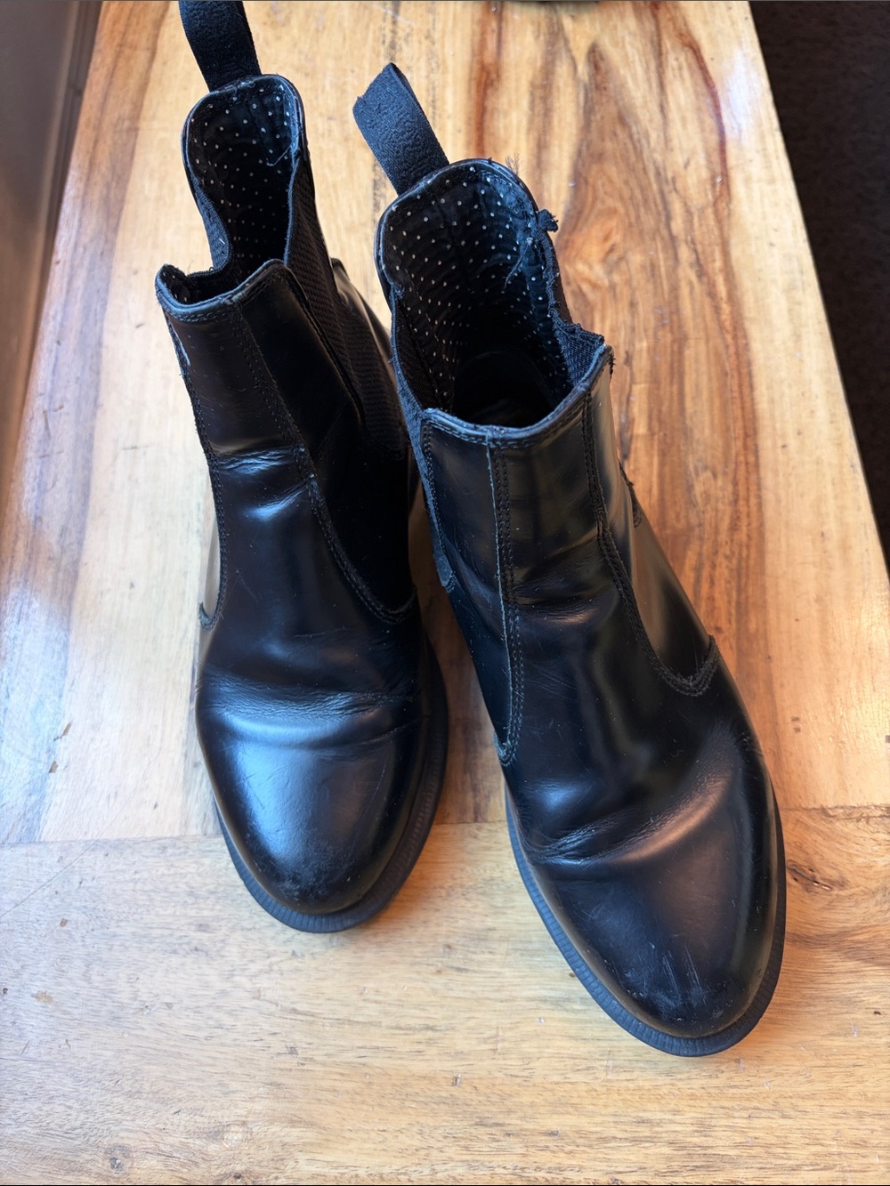 Dr. Martens Black Leather Chelsea Boots